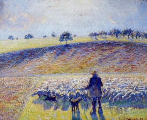Pissaro - Shepherd-and-Sheep